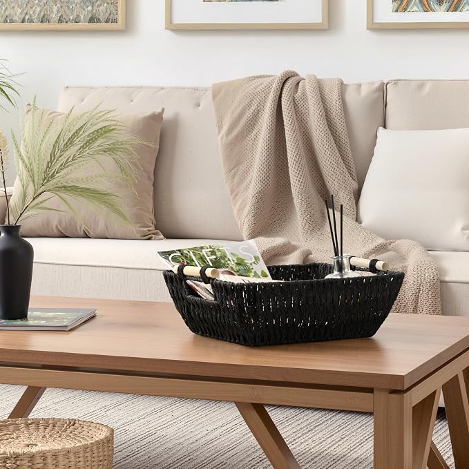 StorageWorks Large Wicker Storage Basket - Image 6