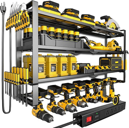 MOOMSINE Large Power Tool Organizer Wall Mount by MOOMSINE