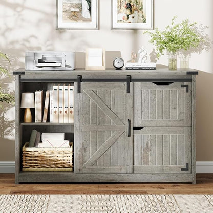 Halitaa 47.8” Farmhouse File Cabinet - Image 6