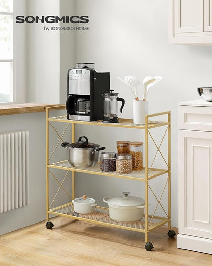 SONGMICS 3-Tier Metal Storage Rack - Image 3