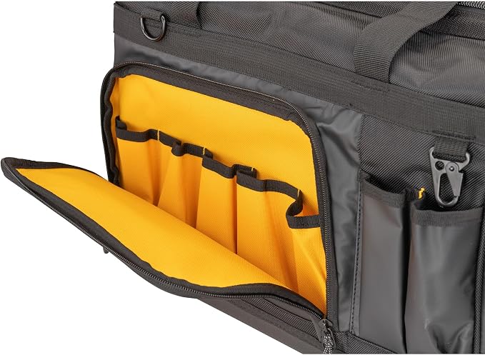 DEWALT Tool Bag, Water Resistant, Hard Bottom, Professional Tool Tote - Image 8