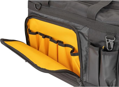 DEWALT Tool Bag, Water Resistant, Hard Bottom, Professional Tool Tote - Image 8