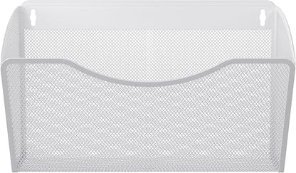 EasyPAG Wall File Organizer, Metal Mesh Hanging File Folder Holder by EasyPAG