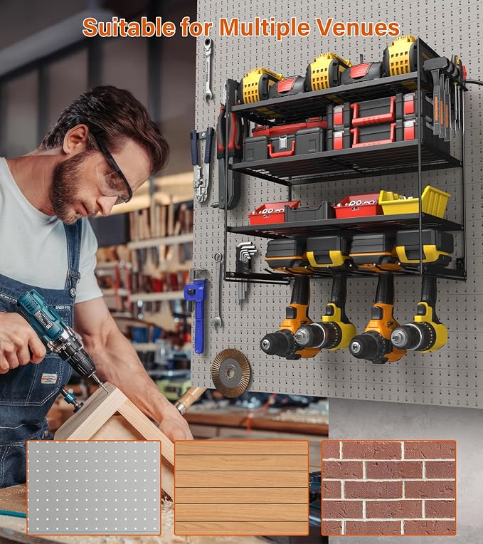 JUNNUJ Power Tool Organizer - Image 7