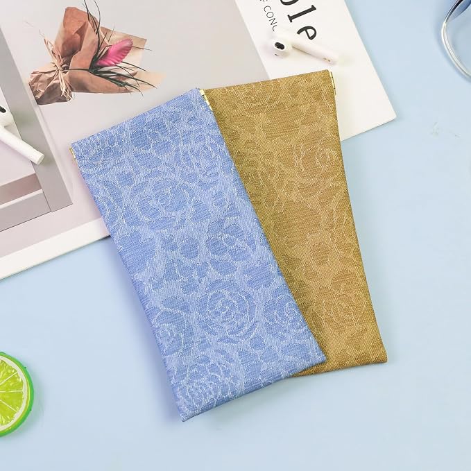 Double Eyeglass Case Soft Dual Glasses Case - Image 7