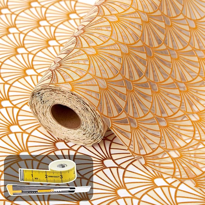 3D Drawer and Shelf Liner for Kitchen Cabinet: 12 in X 20 Ft 3D Waterproof by Kimhan
