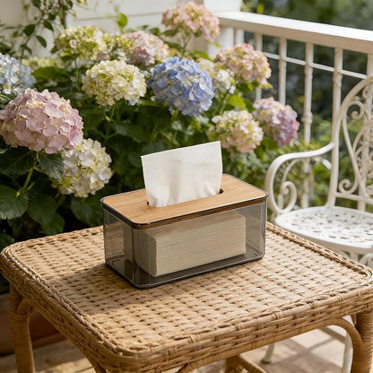 Tissue Box Cover Holder Rectangle, Dryer Sheet Holder, Kleenex Box Covers - Image 9