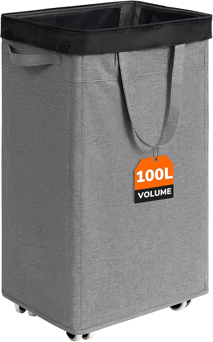 CHICVITA 100L Slim Laundry Basket by CHICVITA