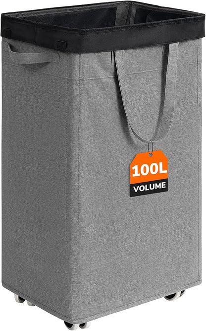 CHICVITA 100L Slim Laundry Basket by CHICVITA