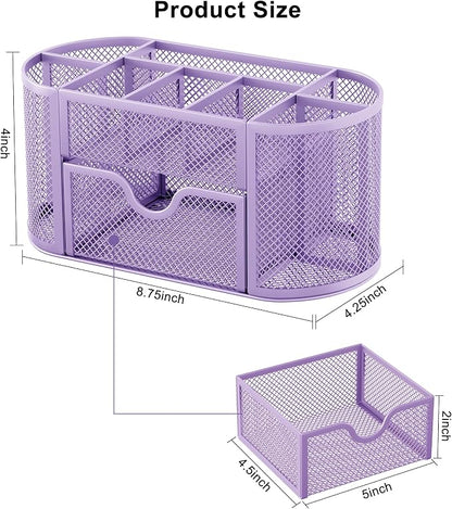 EasyPAG Mesh Pen Holder Desk Organizer - Image 7