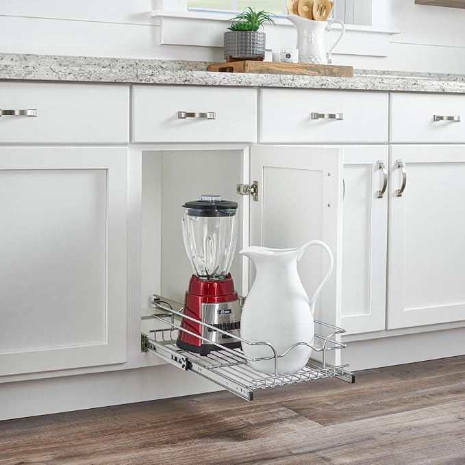 Rev-A-Shelf Kitchen Cabinet Pullout Shelf and Drawer Organizer Slide Out Pantry - Image 2