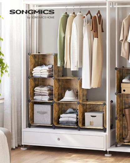 SONGMICS 6 Cube Storage Organizer, Modular Bookshelf, DIY Closet Organizers and - Image 2