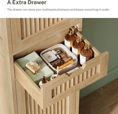 Iwell Tall Narrow Storage Cabinet - Image 5