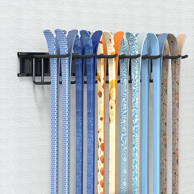 Snowboard Wall Rack, Ski Rack Wall-Mount - Image 2