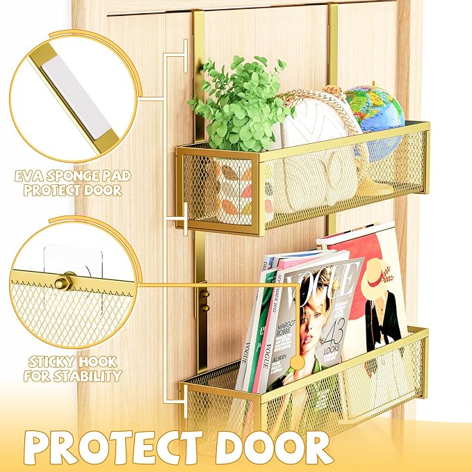 Kaiferty Over The Door Hooks Organizer, Coat Rack - Image 3