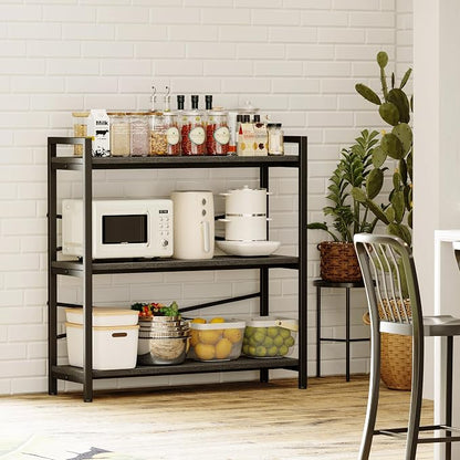 Book Shelf, 3 Tier Bookshelf 31.49" Width, Book Shelf Storage and Organization - Image 5