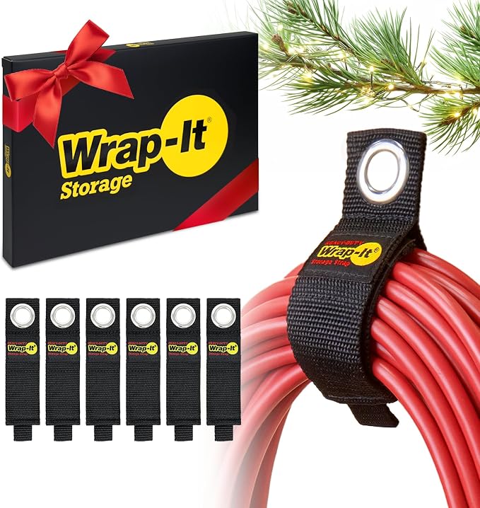 Heavy-Duty Wrap-It Storage Straps, 10-inch by Wrap-ItStorage