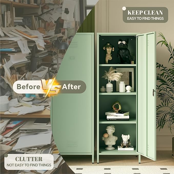 Metal Locker Storage Cabinet - Image 6