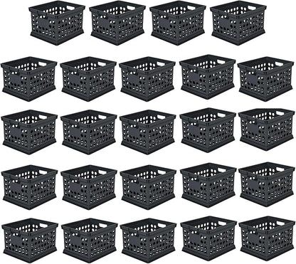 Sterilite Stackable Plastic Storage Crate Bin Organizer File Box by Sterilite