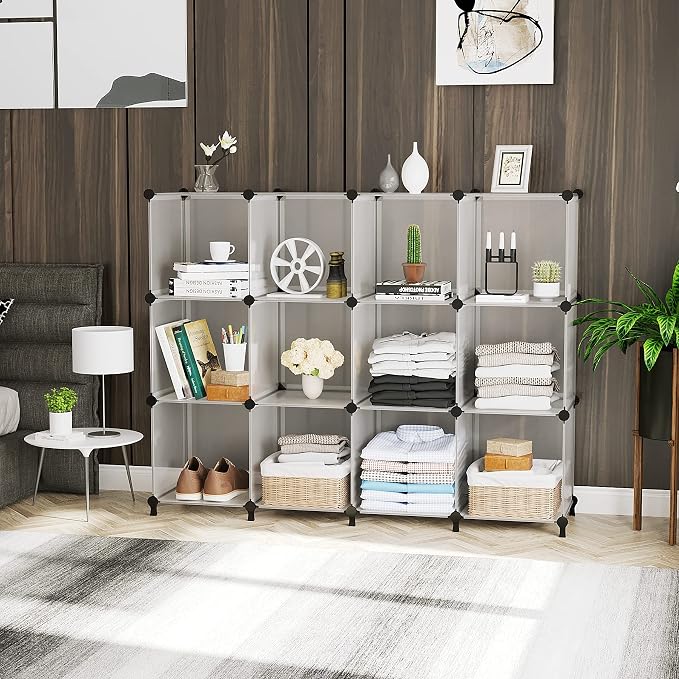 AWTATOS 8 Cube Storage Organizer, Closet Organizer Storage Shelf | DIY - Image 9