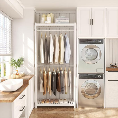 Homykic Bamboo Clothes Rack - Image 4
