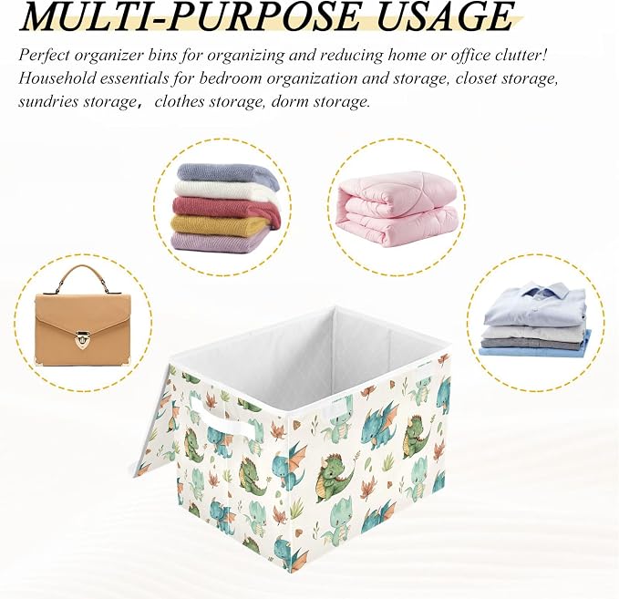 Dragon Watercolor Storage Bins - Image 7