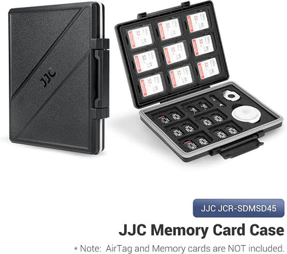 JJC 45 Slots Memory Card Case for 30 Micro SD and 15 SD Cards - Image 8