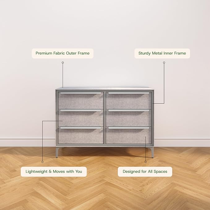 Naima Premium Fabric Dresser - Image 6