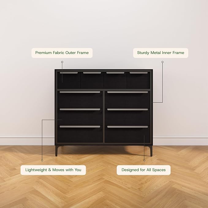 Naima Premium Fabric Dresser - Image 6