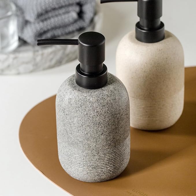 Soap Dispenser Grey, Hand Soap Lotion Dispenser - Image 2