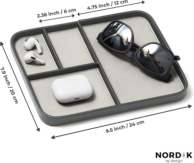 Nordik Leather Valet Tray - Image 6