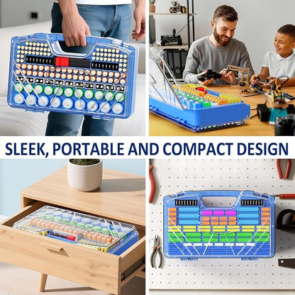 Battery Organizer Storage Holder Box Case - Image 3