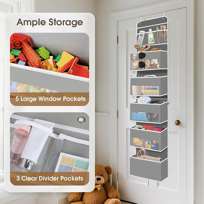 6-Tier Over The Door Organizer, Hanging Storage Organizer - Image 4