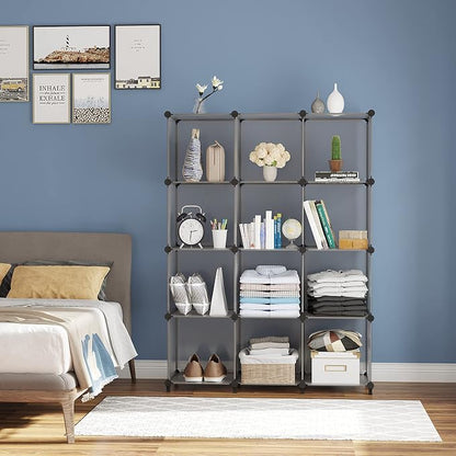 AWTATOS Cube Storage Organizer Closet Storage Cubes Shelves Bookshelf Clothes - Image 2
