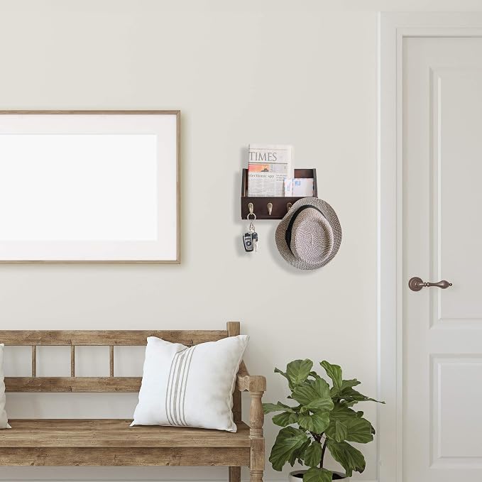 Flintar Wall Mount Key and Mail Holder - Image 4