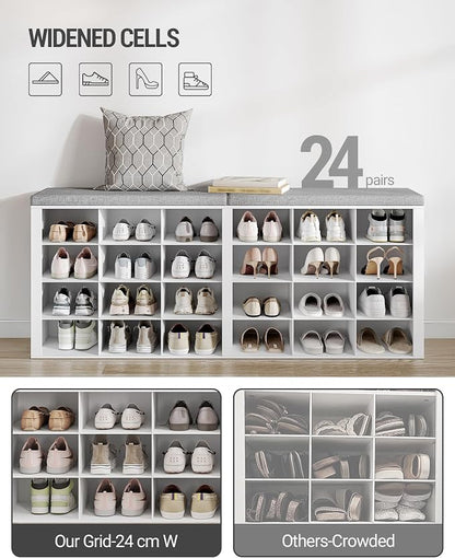 Hzuaneri Shoe Storage Bench - Image 4