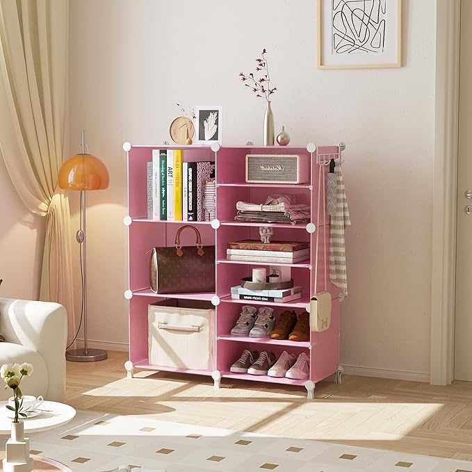 AWTATOS 6 Cube Closet Organizer Storage Shelves - Image 2