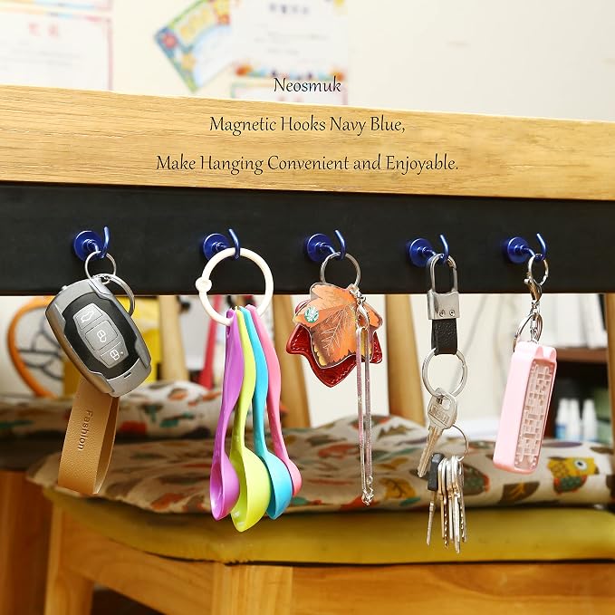 Neosmuk Magnetic Hooks, Heavy Duty 30lb+ Strong Magnet Hook - Image 5