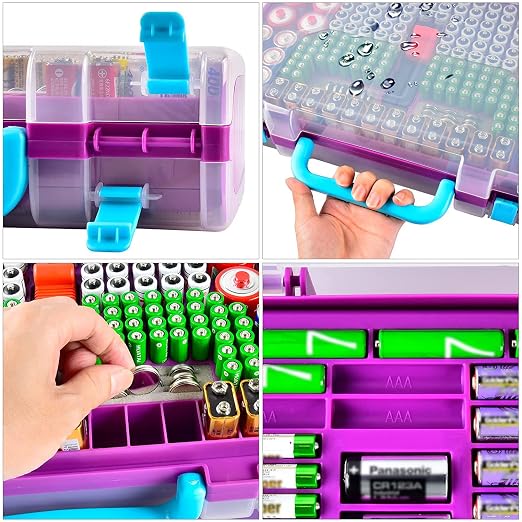 Battery Storage Organizer Case Holder Box - Image 4
