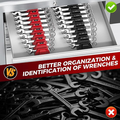 48PCS Magnetic Modular Wrench Organizers - Image 6