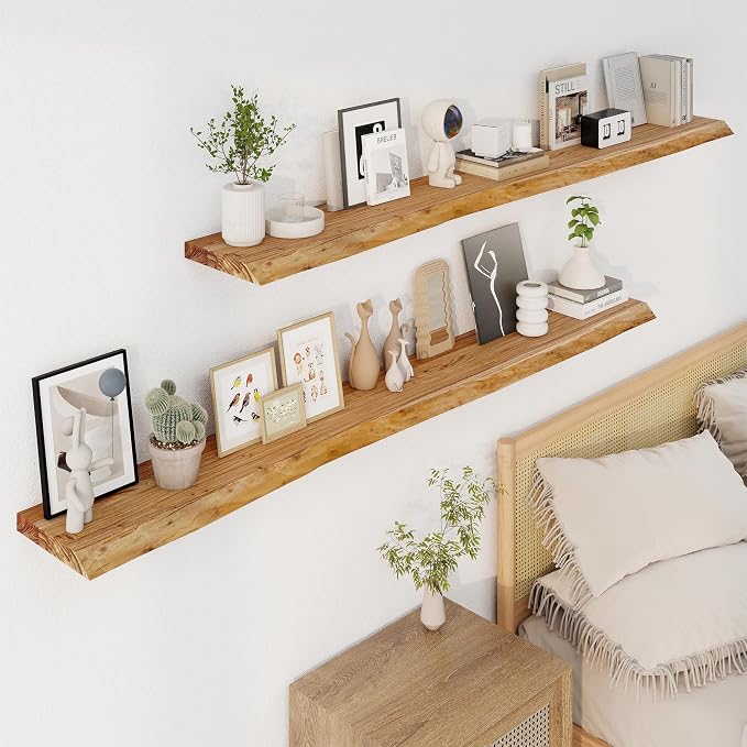 Axeman 72 inch Extra Long Floating Shelves - Image 2