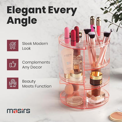 Masirs Rotating Makeup Organizer - Image 6
