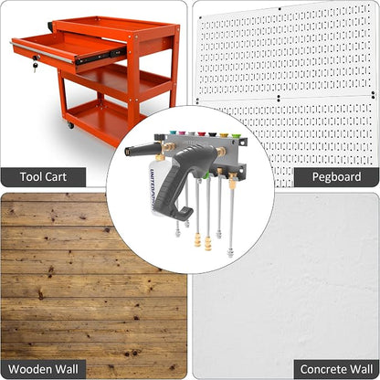 UNITEDPOWER Pressure Washer Gun Holder，Wall Mount Foam Cannon Holder，Tool - Image 7
