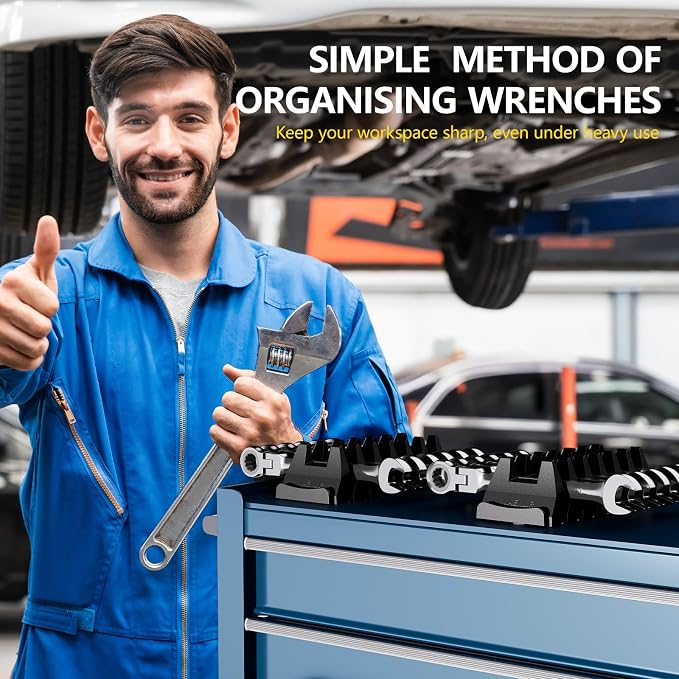12PCS Magnetic Modular Wrench Organizer Set - Image 7