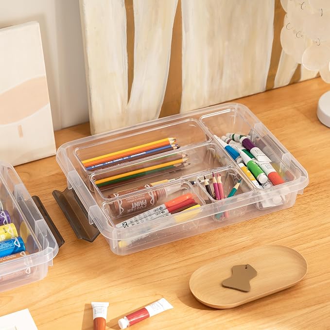 Citylife 4PCS Plastic Storage Bins - Image 6
