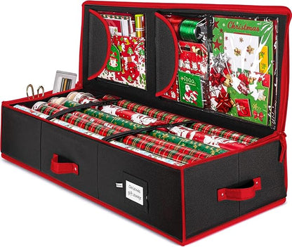 ZOBER Wrapping Paper Storage, Gift Wrapping Organizer Storage, 40 in gift wrap by ZOBER