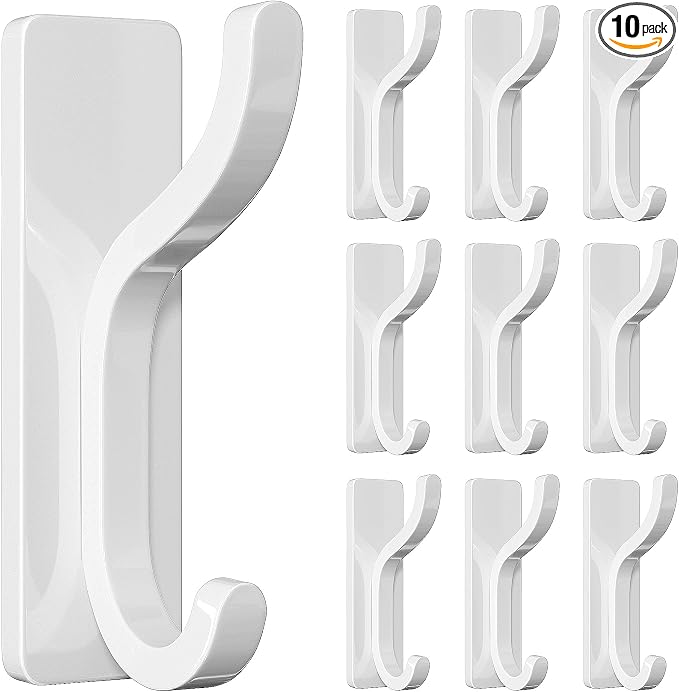 pickpiff 10-Pack Self Adhesive Wall Hooks by pickpiff