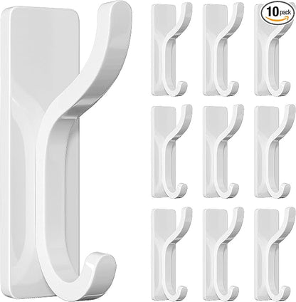 pickpiff 10-Pack Self Adhesive Wall Hooks by pickpiff