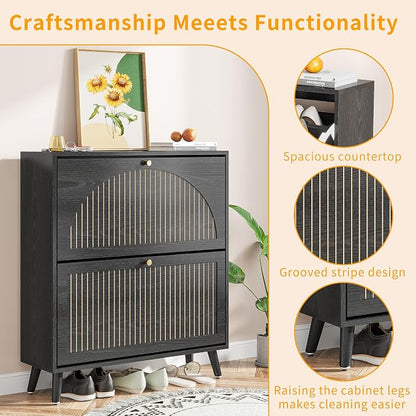 Fsbecl Shoe Storage Cabinet for Entryway - Image 4