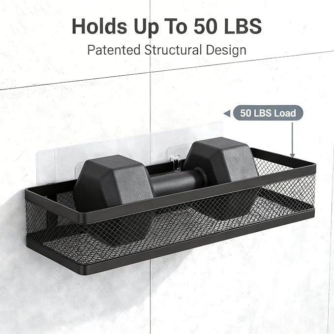 PUSDON 5-in-1 16.5" Extra Long Slim Wall Mount Wrapped Mesh Kitchen Organizer & - Image 5